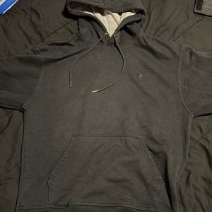 Blacked out Champion Hoodie